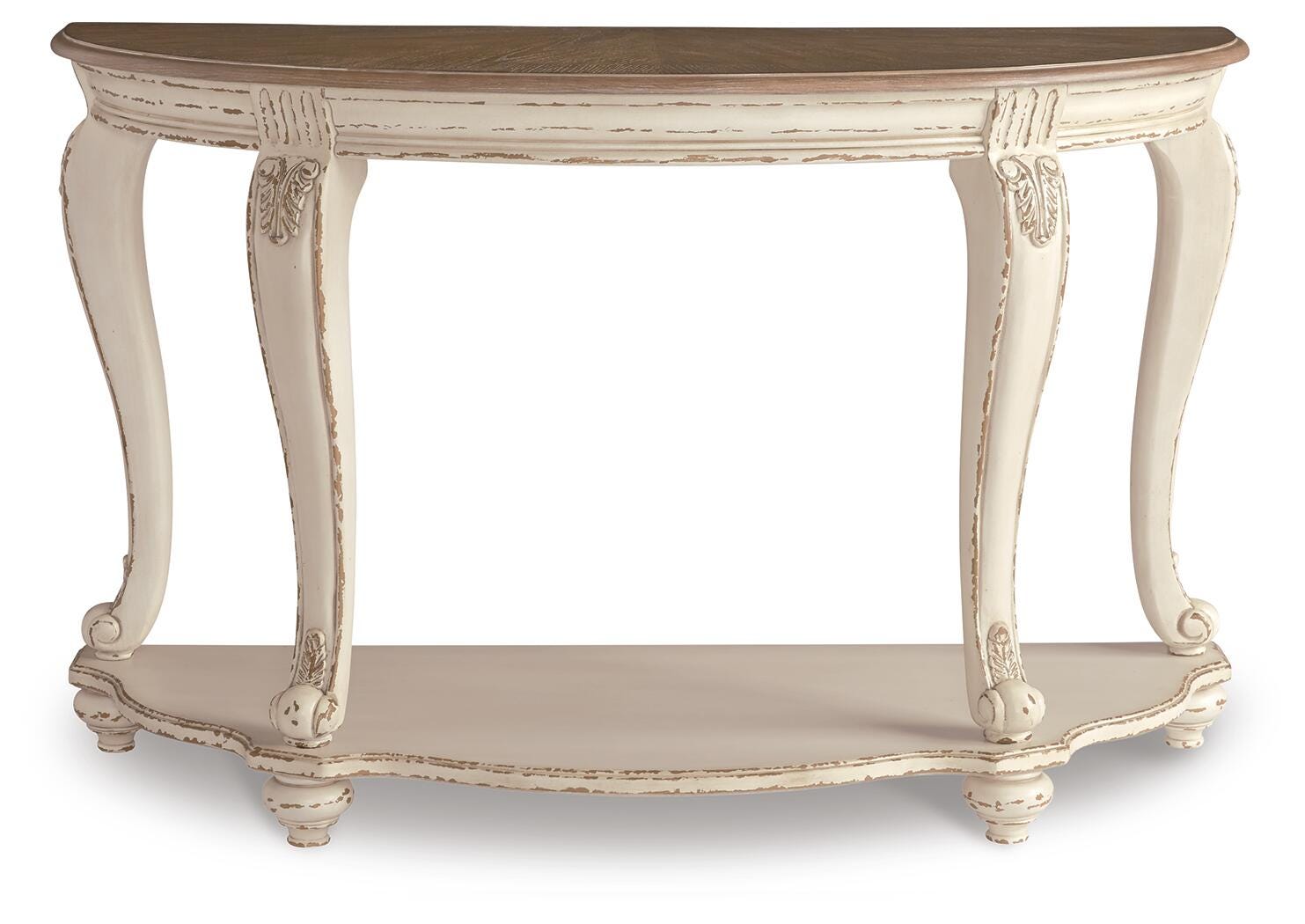 Realyn Coffee Table, 2 End Tables and Console — 4-Piece Set Signature Design by Ashley® Tables