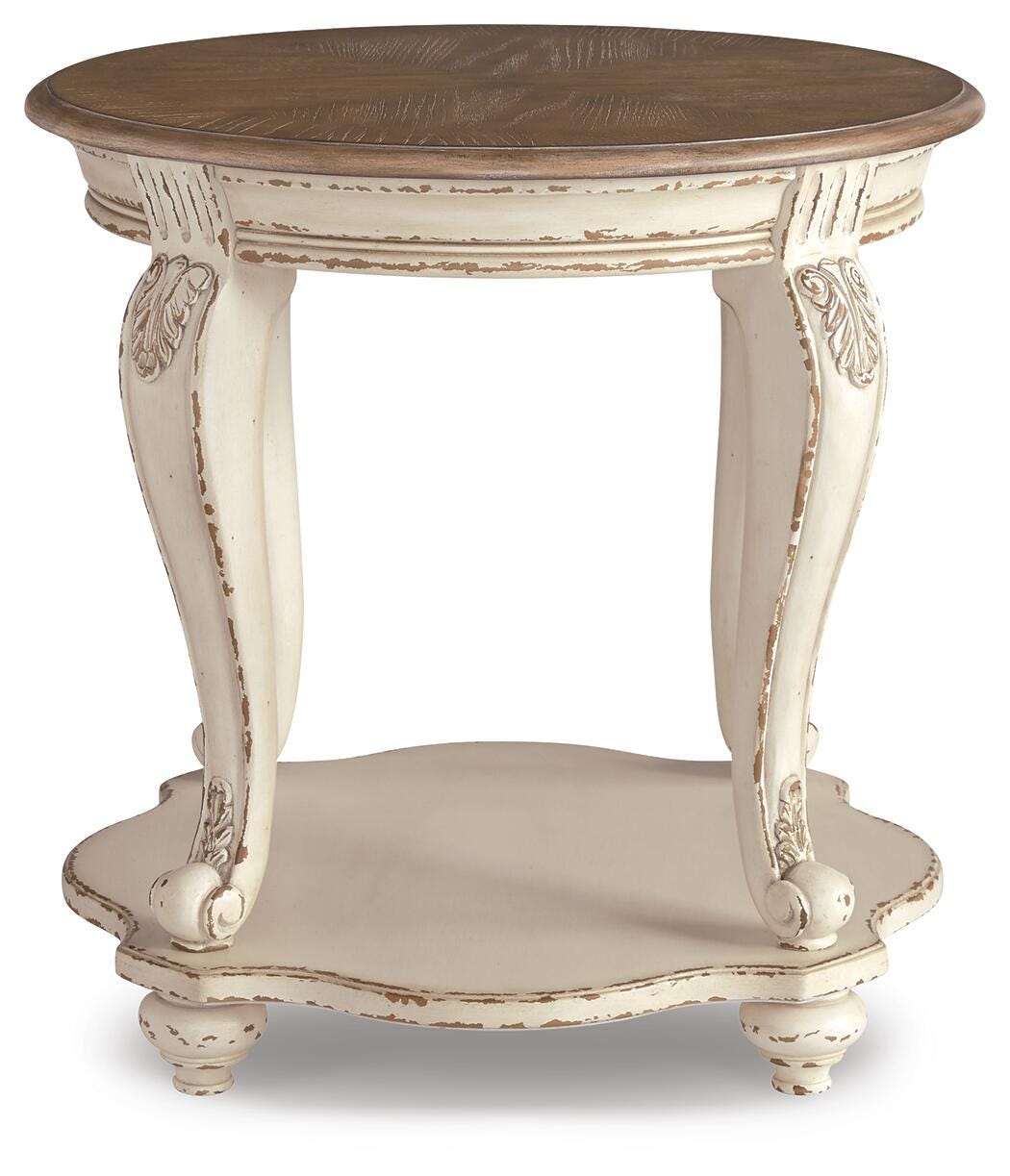 Realyn Coffee Table, 2 End Tables and Console — 4-Piece Set Signature Design by Ashley® Tables