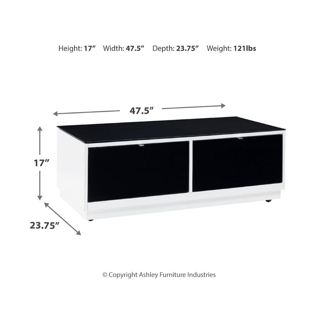 Gardoni Coffee Table and 2 Chairside End Tables Signature Design by Ashley® Uncategorized