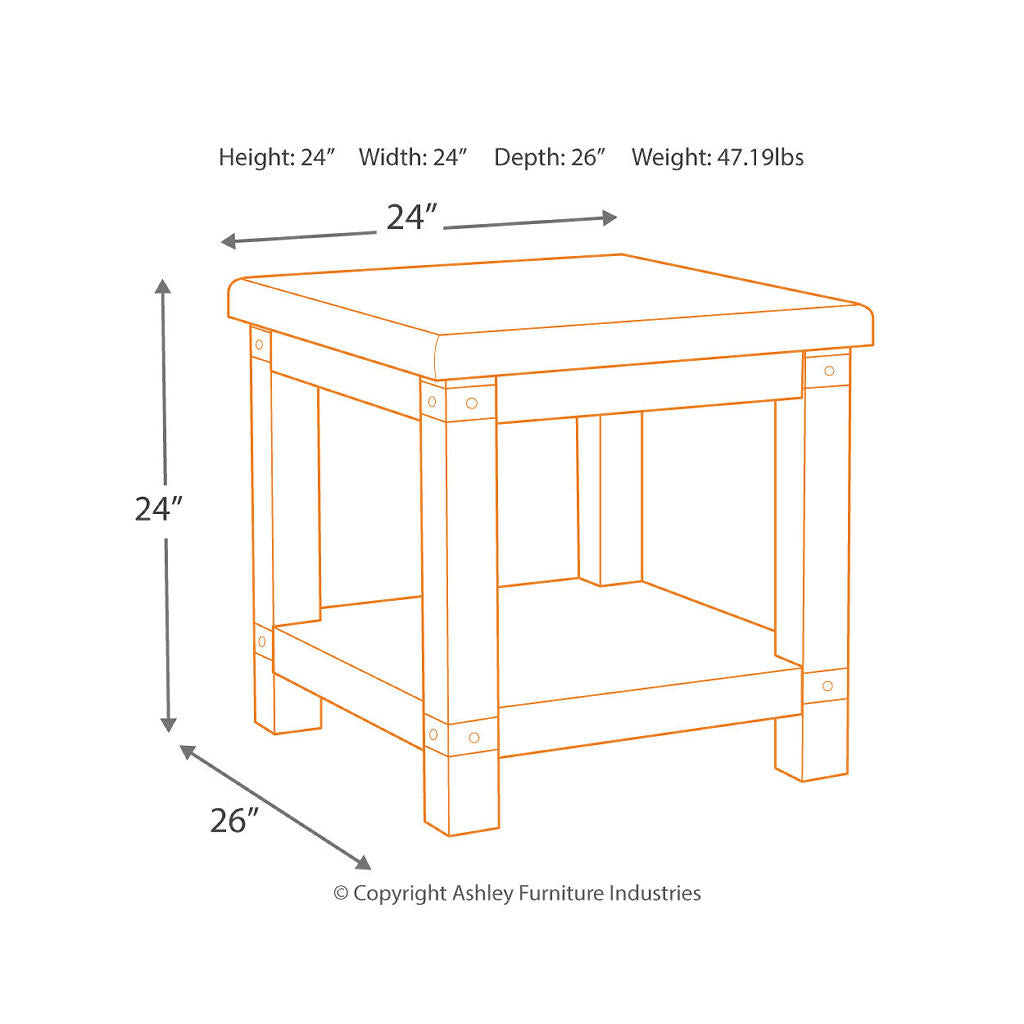 Carynhurst Coffee Table and 2 End Tables Signature Design by Ashley® Uncategorized