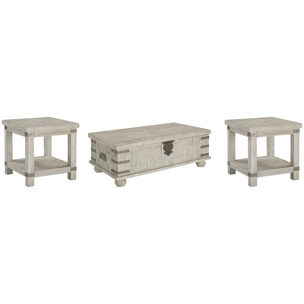 Carynhurst Coffee Table and 2 End Tables Signature Design by Ashley® Uncategorized
