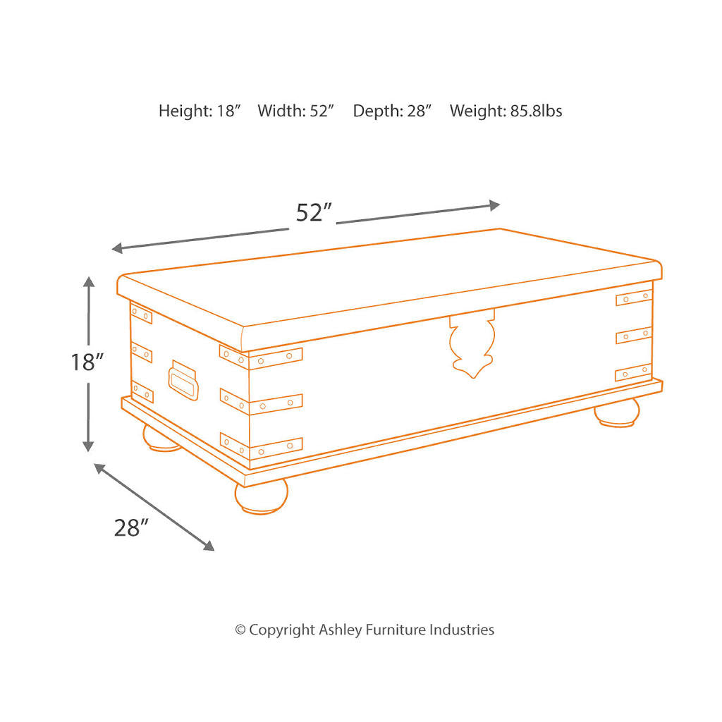 Carynhurst Coffee Table and 2 End Tables Signature Design by Ashley® Uncategorized