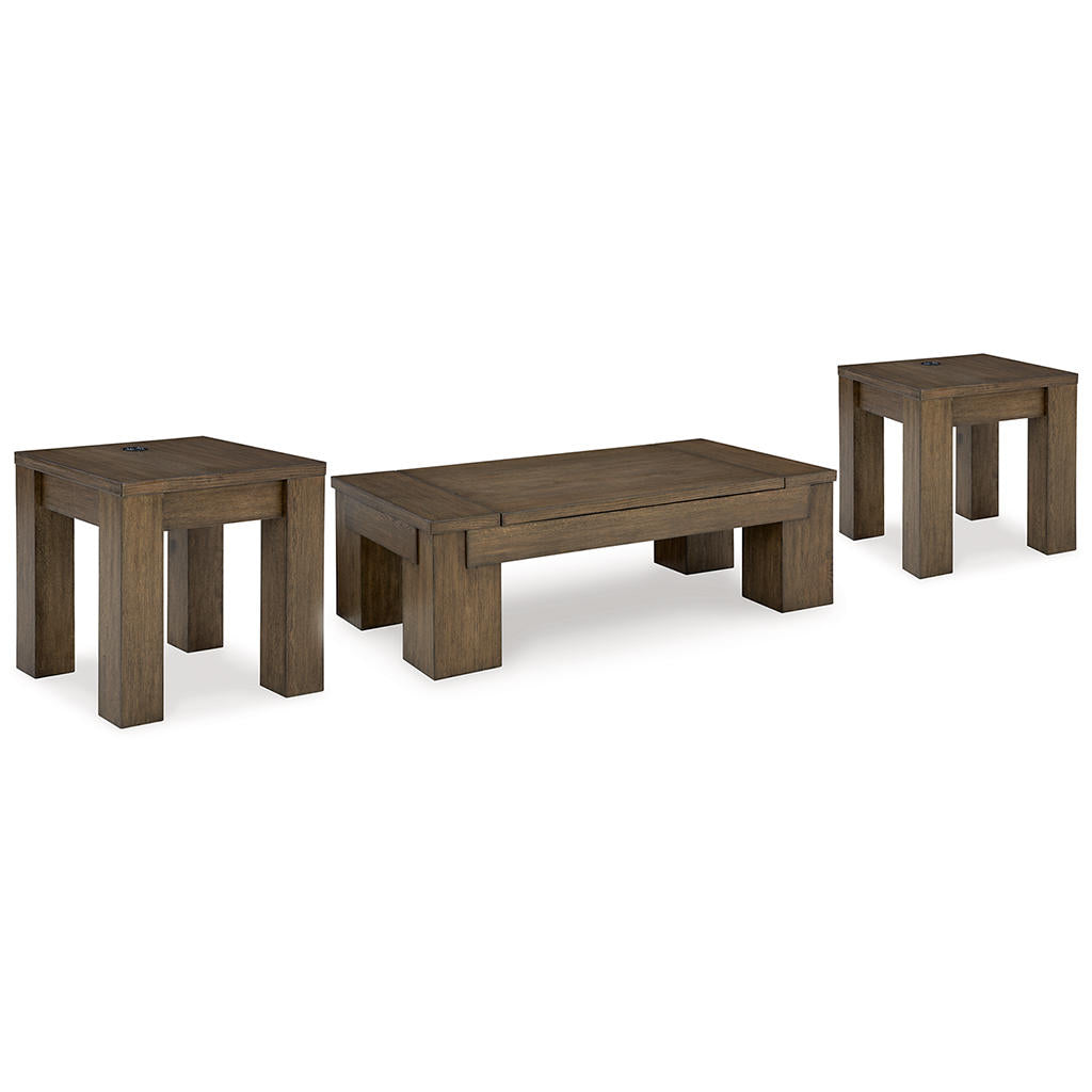 Rosswain Lift-top Coffee Table and 2 End Tables Signature Design by Ashley® Uncategorized