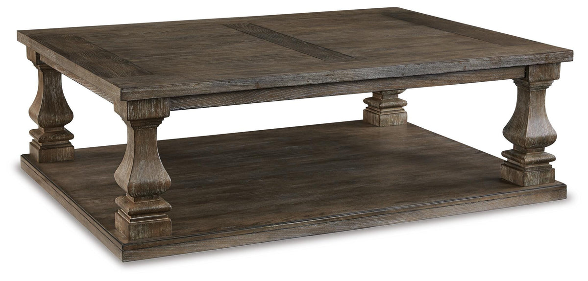 Johnelle Coffee Table, 2 End Tables and Sofa Table — 4-Piece Signature Design by Ashley® Tables