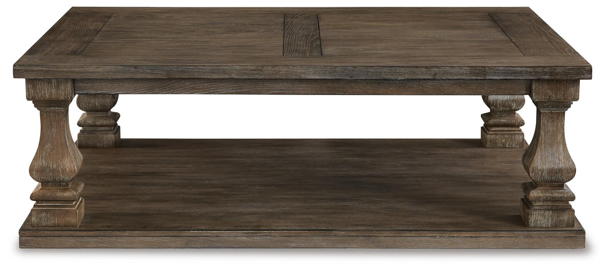 Johnelle Coffee Table, 2 End Tables and Sofa Table — 4-Piece Signature Design by Ashley® Tables