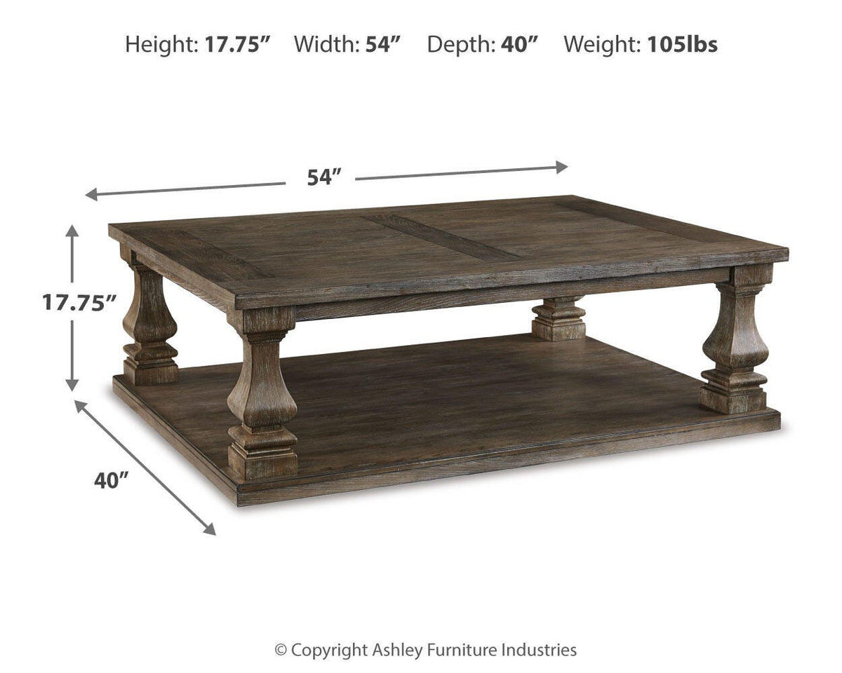 Johnelle Coffee Table, 2 End Tables and Sofa Table — 4-Piece Signature Design by Ashley® Tables