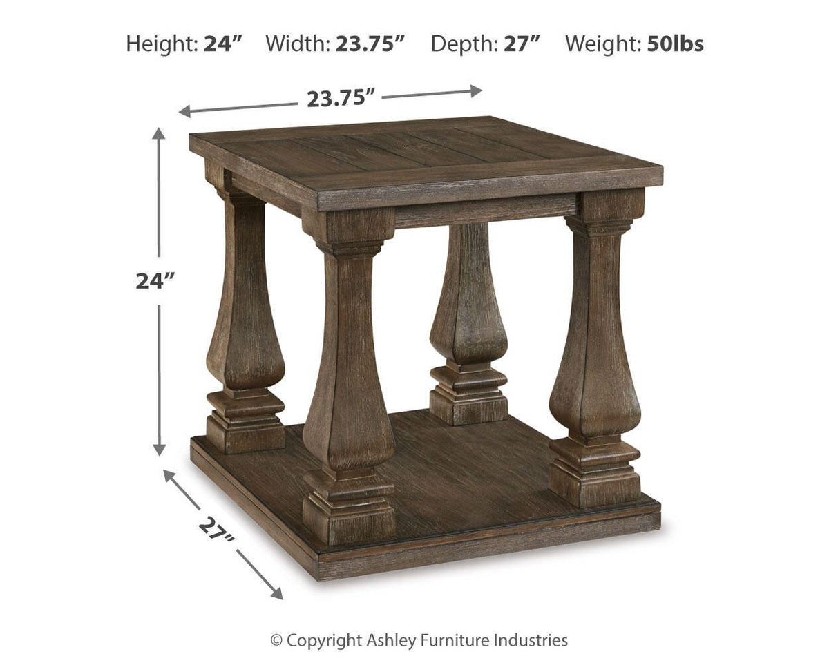 Johnelle Coffee Table, 2 End Tables and Sofa Table — 4-Piece Signature Design by Ashley® Tables