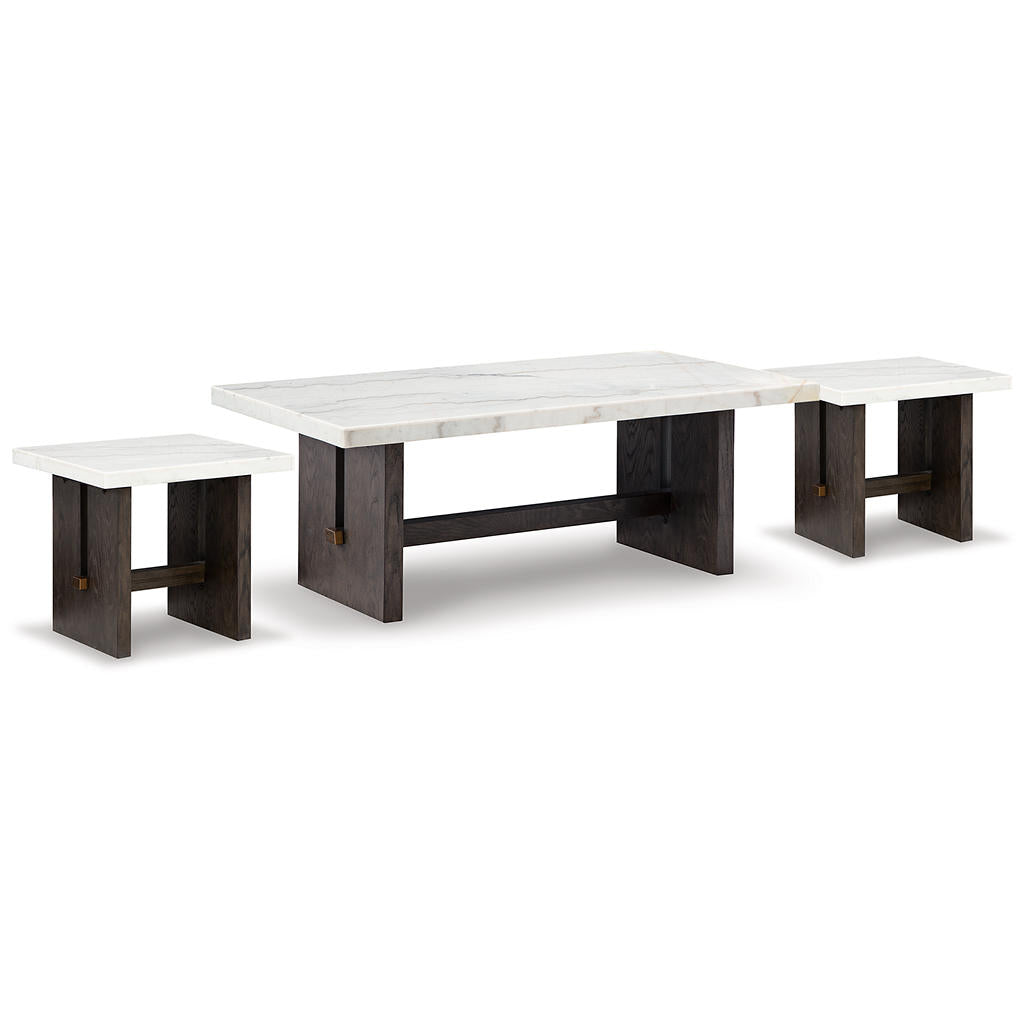 Burkhaus Coffee Table and 2 Ends Signature Design by Ashley® Uncategorized