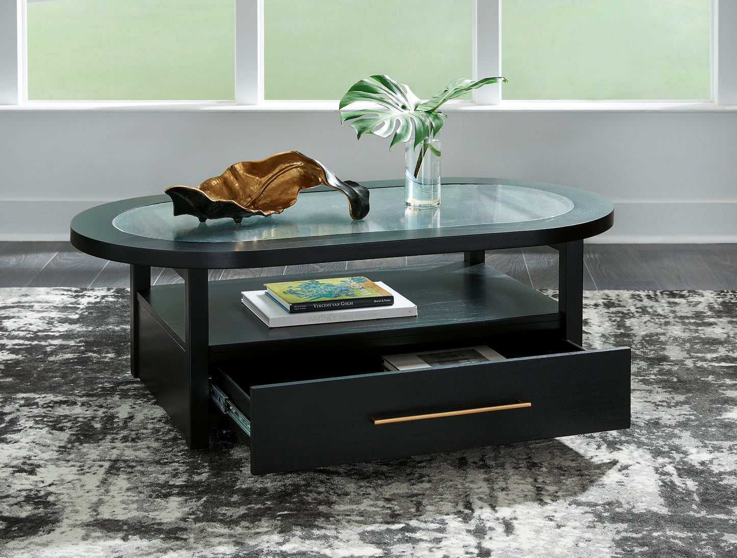 Winbardi Coffee Table and 2 Chairside End Tables