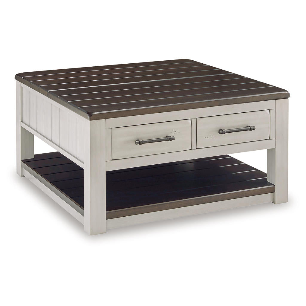 Darborn Lift-top Coffee Table and 2 Chairside End Tables Signature Design by Ashley® Uncategorized