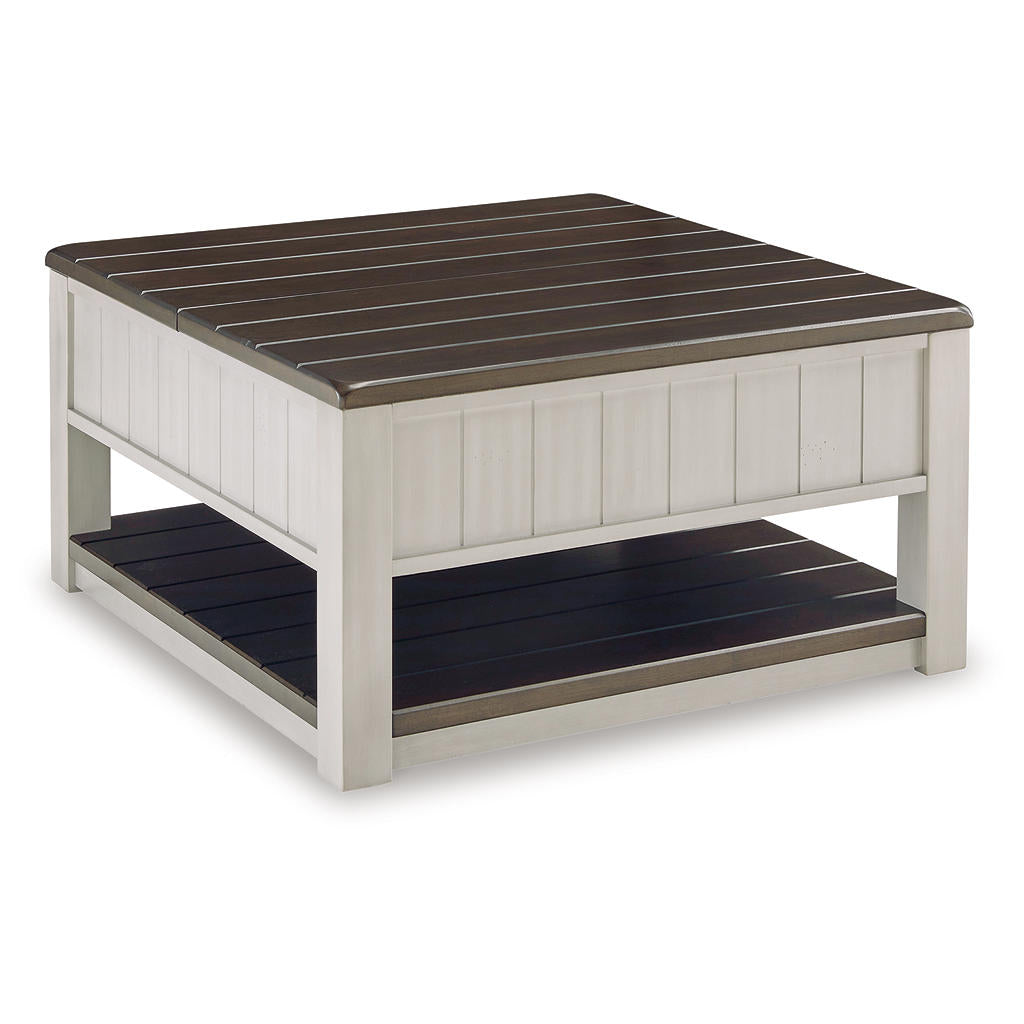 Darborn Lift-top Coffee Table and 2 Chairside End Tables Signature Design by Ashley® Uncategorized