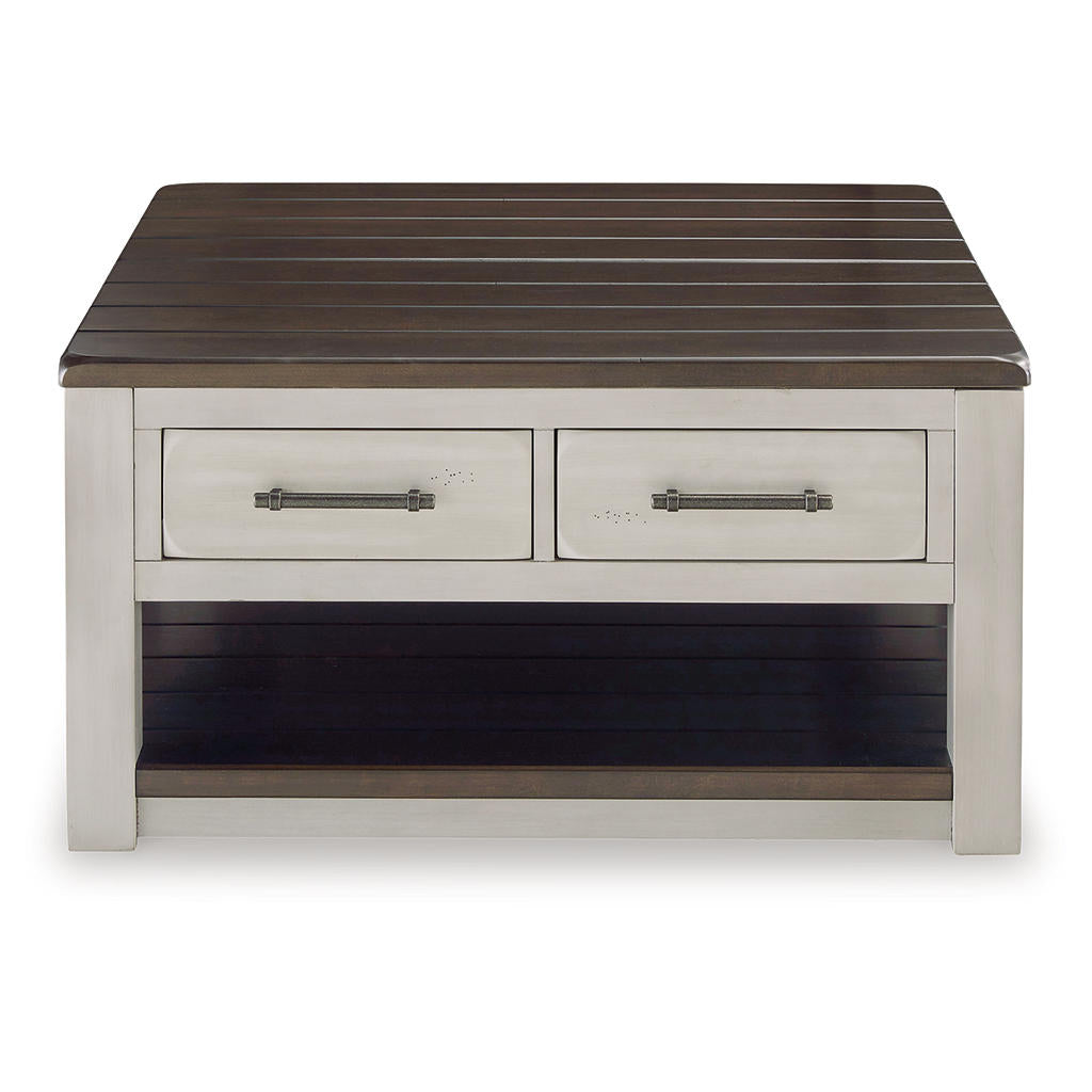 Darborn Lift-top Coffee Table and 2 Chairside End Tables Signature Design by Ashley® Uncategorized