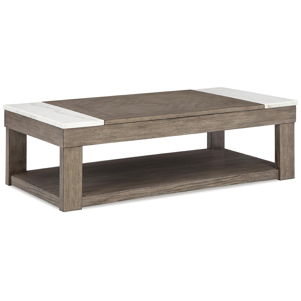 Loyaska Lift-top Coffee Table and 2 End Tables Signature Design by Ashley® Uncategorized