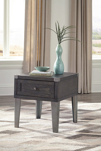 Todoe End Table with USB Ports & Outlets Signature Design by Ashley® Living Room