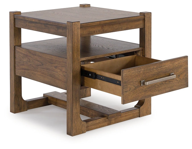 Cabalynn Coffee Table and 2 End Tables