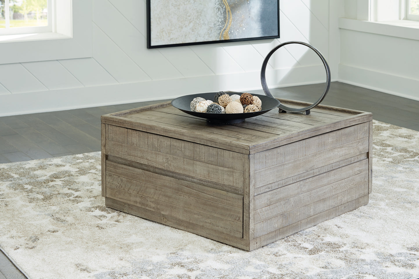 Krystanza Lift-Top Coffee Table