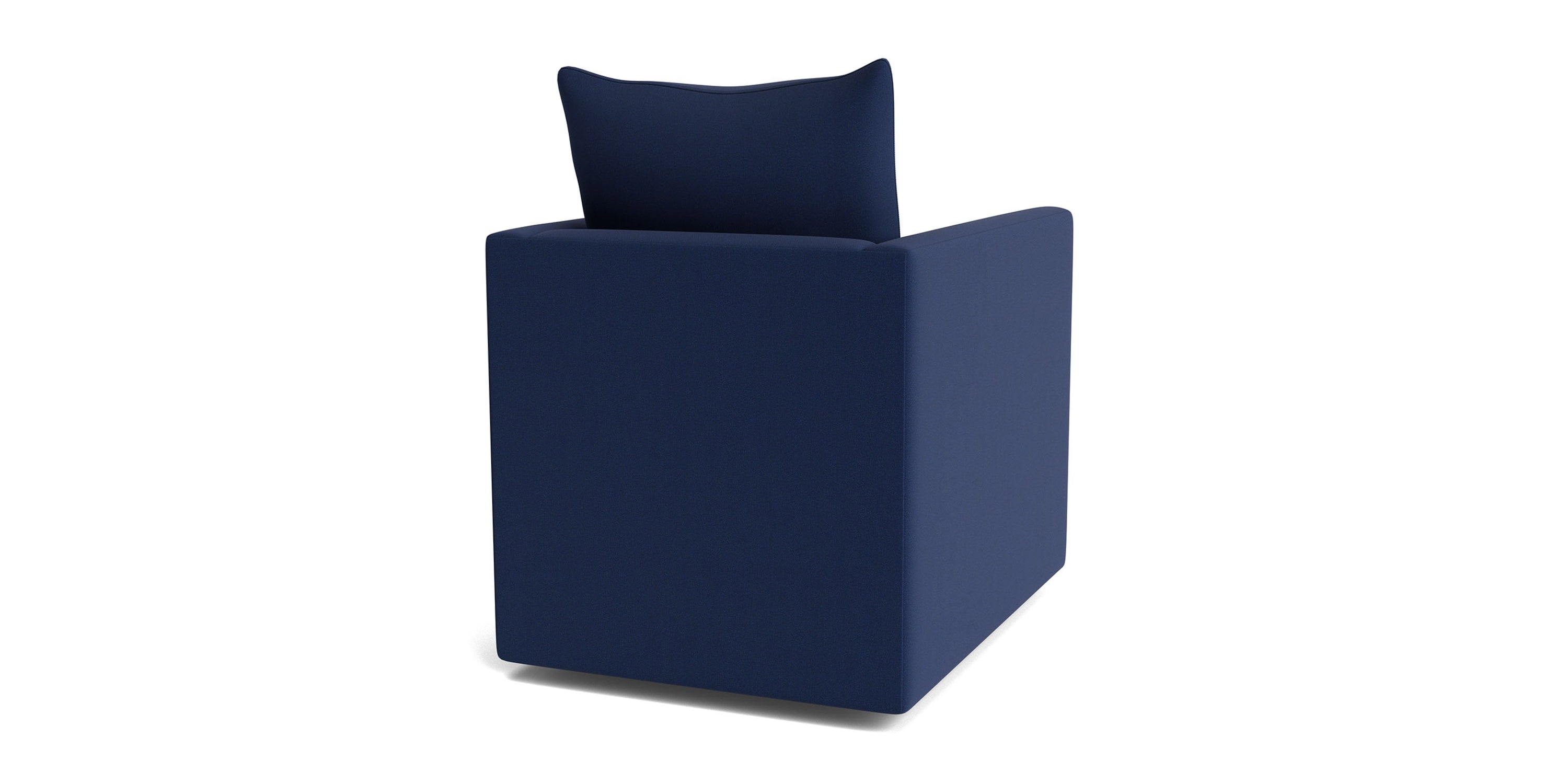 Beckham Outdoor Thin Track Arm Swivel Chair Bassett