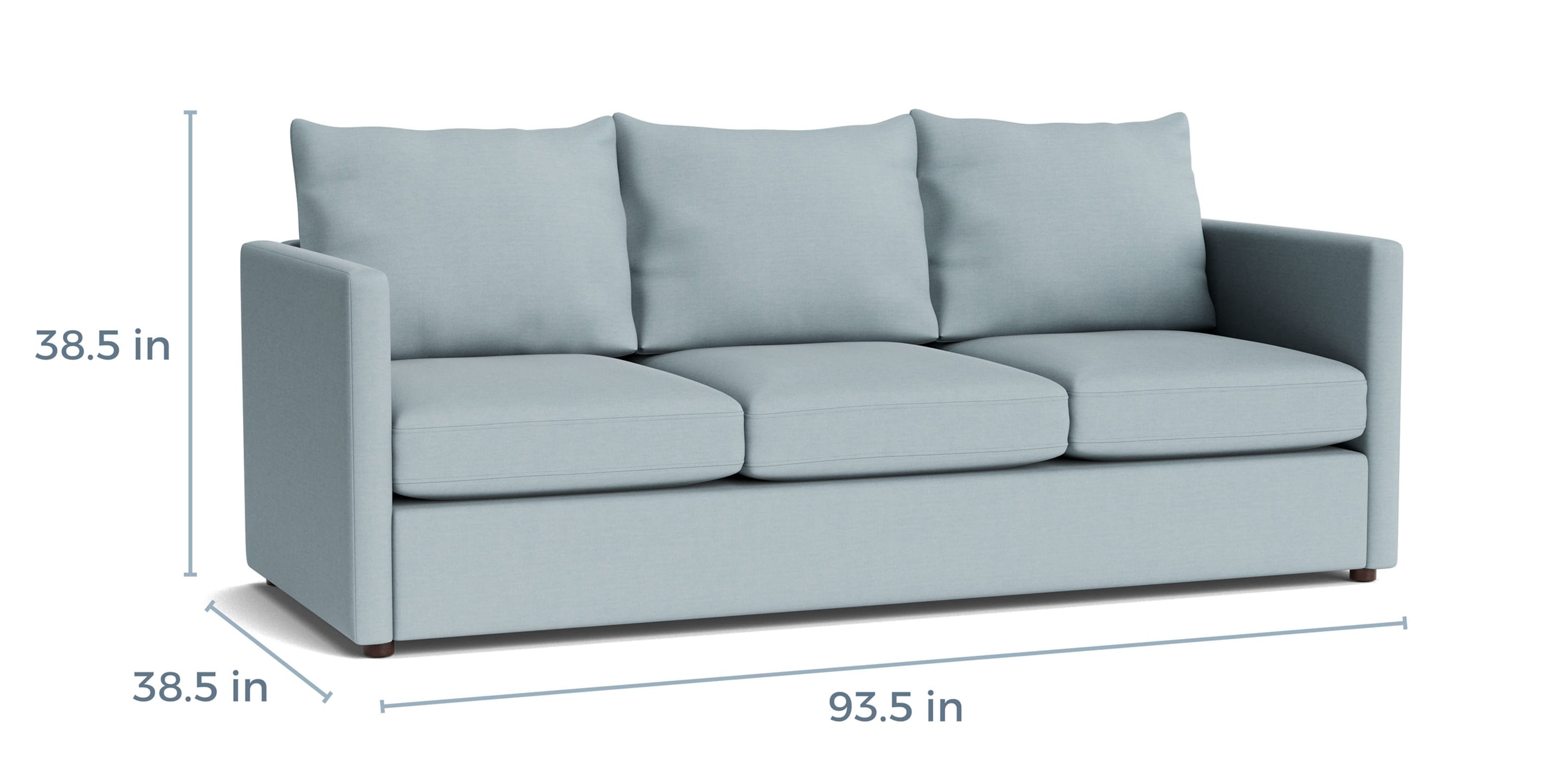 Beckham Outdoor Thin Track Arm Sofa Bassett
