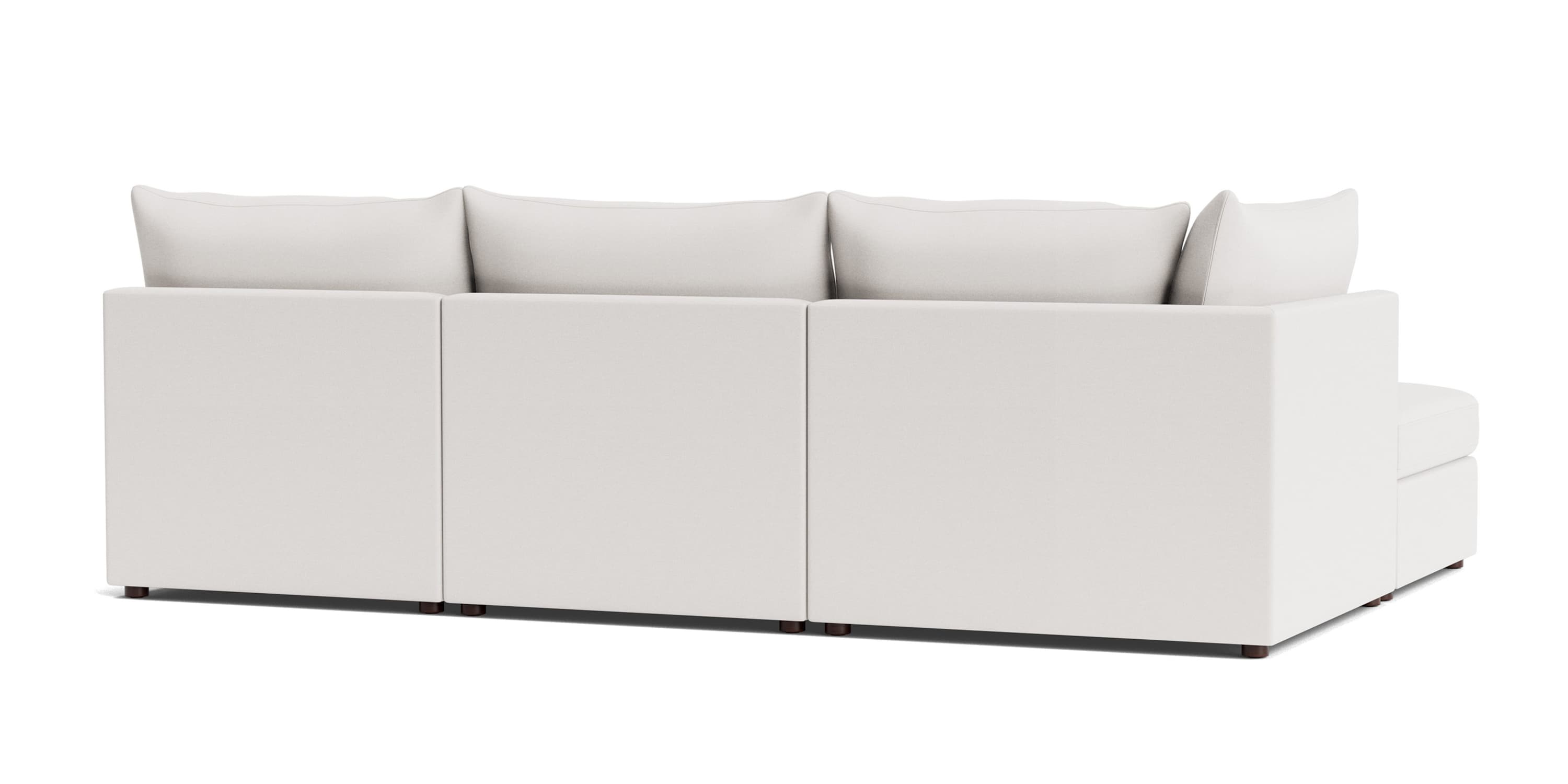 Beckham Outdoor Modular Sofa with Ottoman Bassett