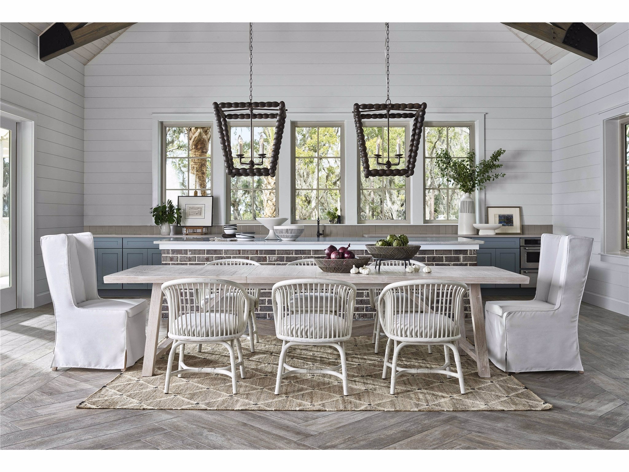 Universal Furniture Aruba Rattan Chair — Getaway Collection