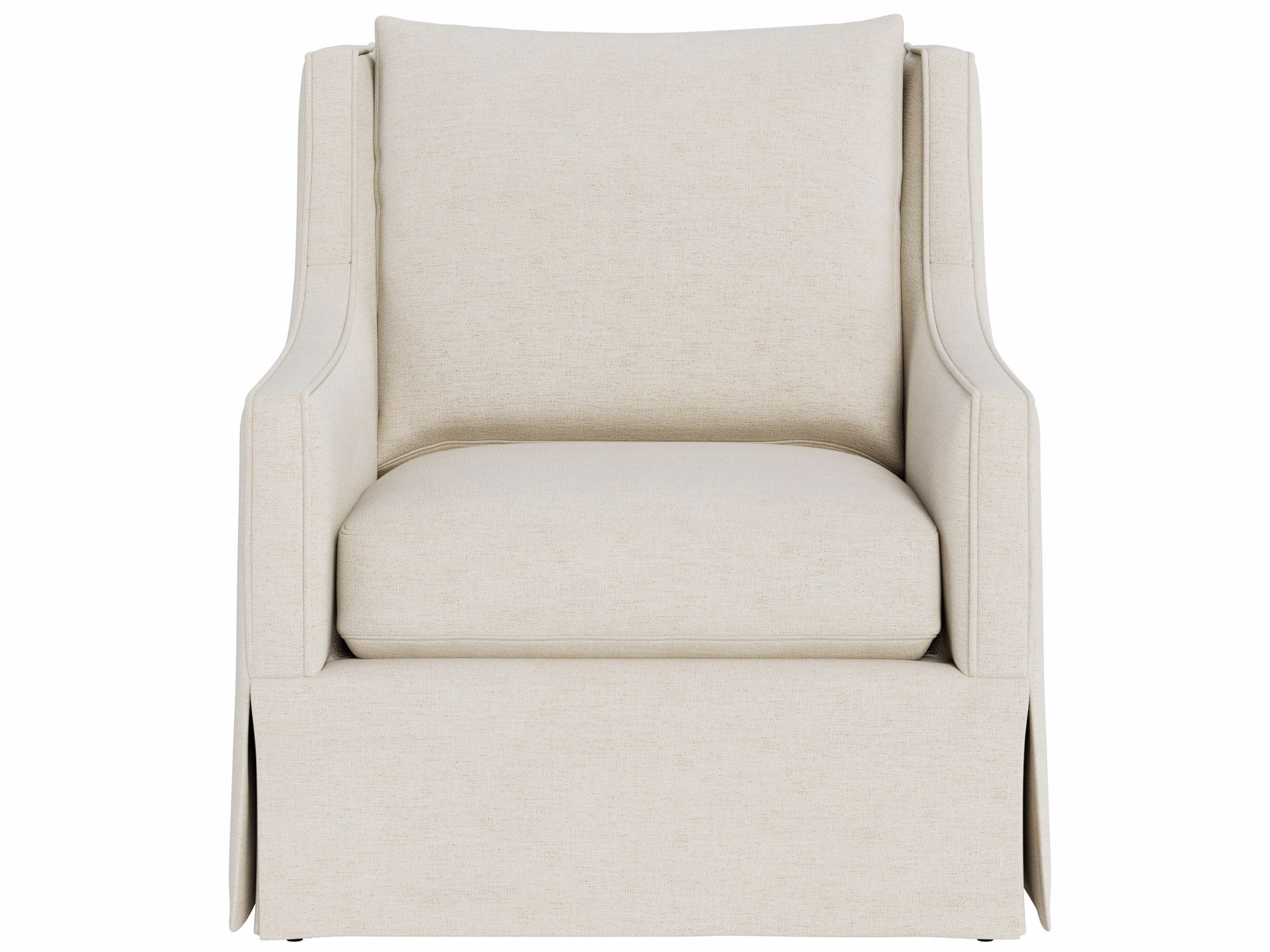Universal Furniture Hudson Swivel Chair — Nomad Snow — Hudson Collection