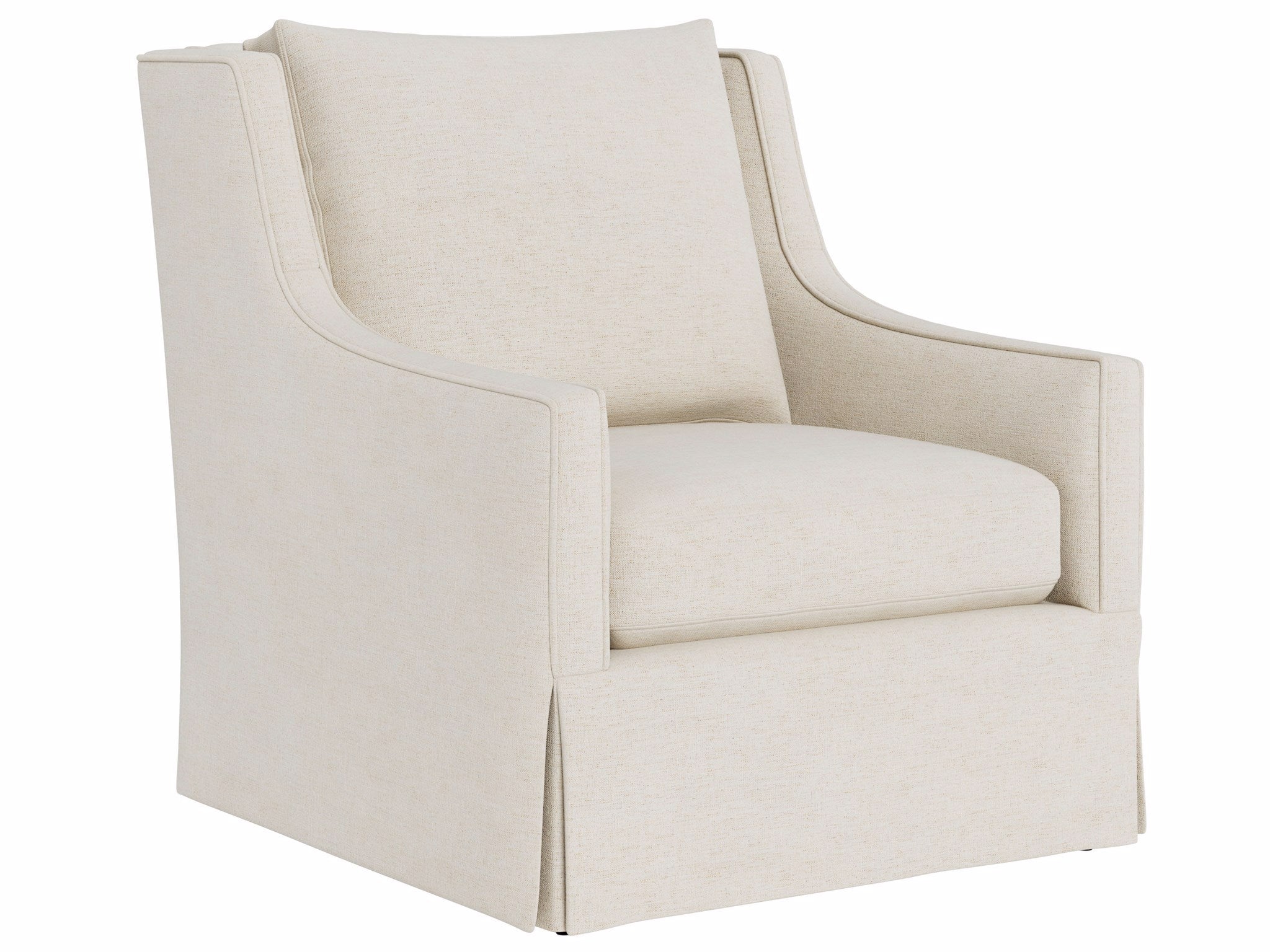 Universal Furniture Hudson Swivel Chair — Nomad Snow — Hudson Collection
