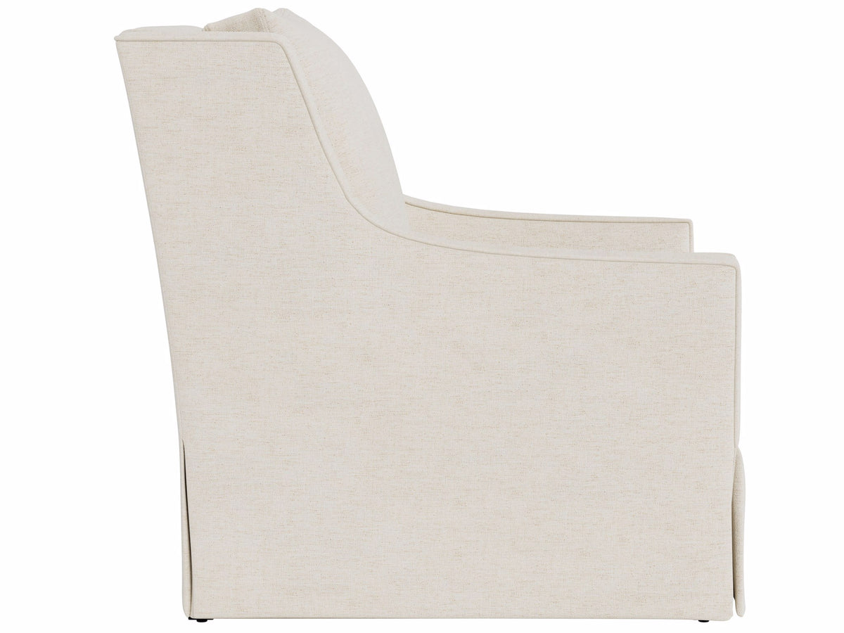 Universal Furniture Hudson Swivel Chair — Nomad Snow — Hudson Collection