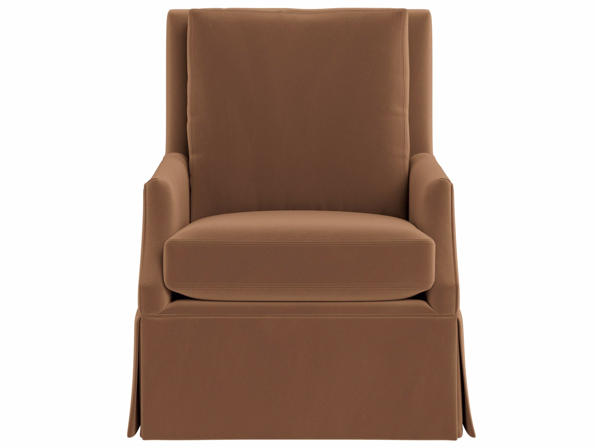 Universal Furniture Jocelyn Swivel Glider Chair — Rush Toffee — Jocelyn Collection