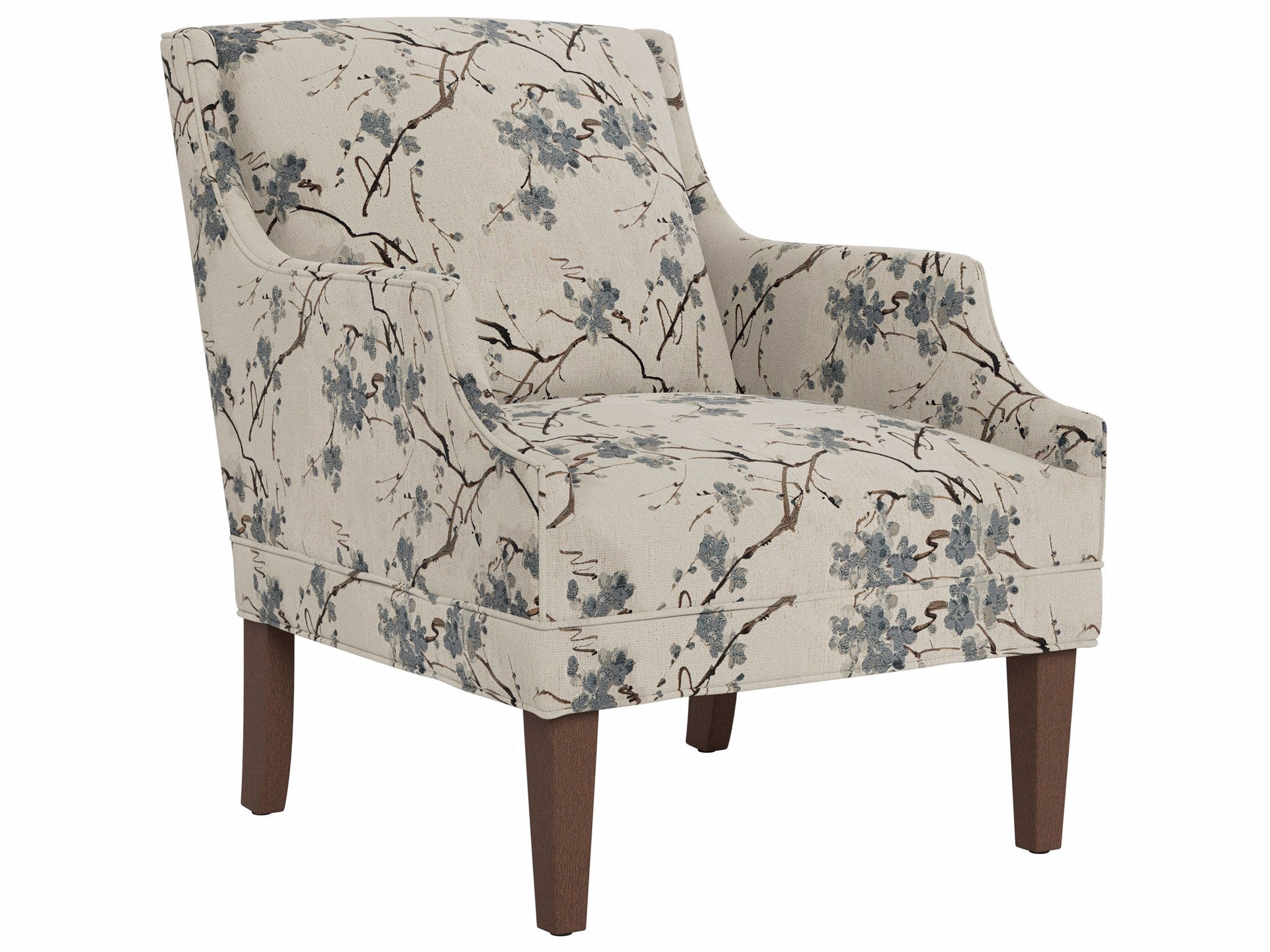 Universal Furniture Stella Chair — Cherry Grove Sky — Stella Collection
