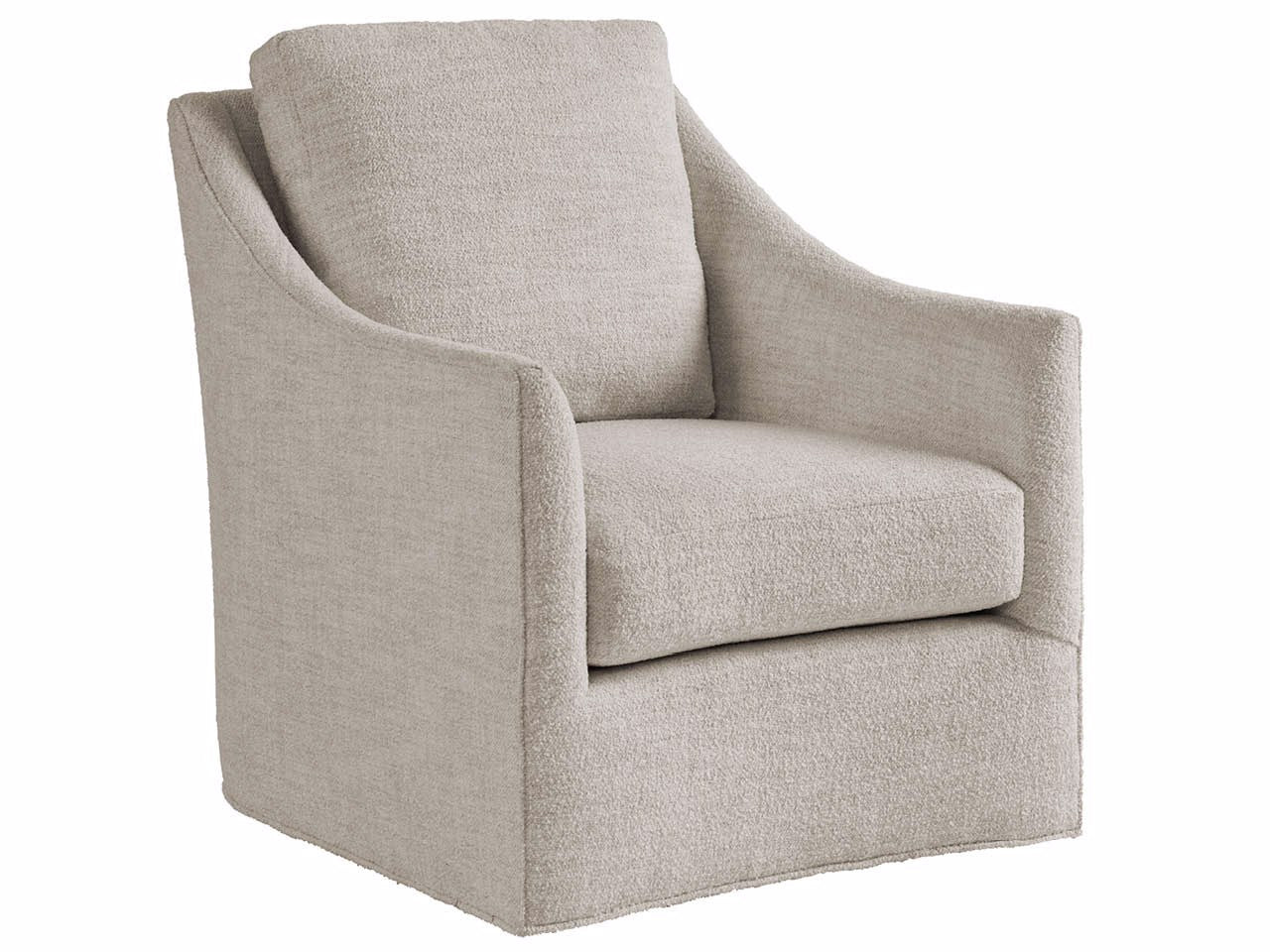 Universal Furniture Walter Swivel Chair — Yukon Sand — Walter Collection