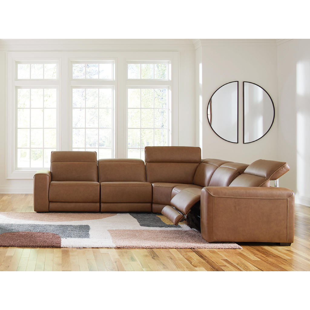 Magic Man 5-Piece Power Reclining Sectional Signature Design by Ashley® Living Room