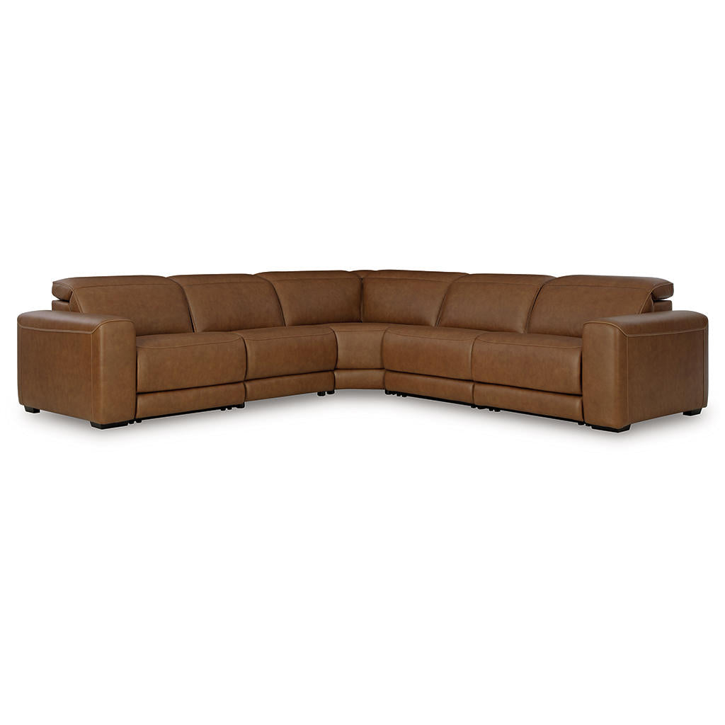 Magic Man 5-Piece Power Reclining Sectional Signature Design by Ashley® Living Room