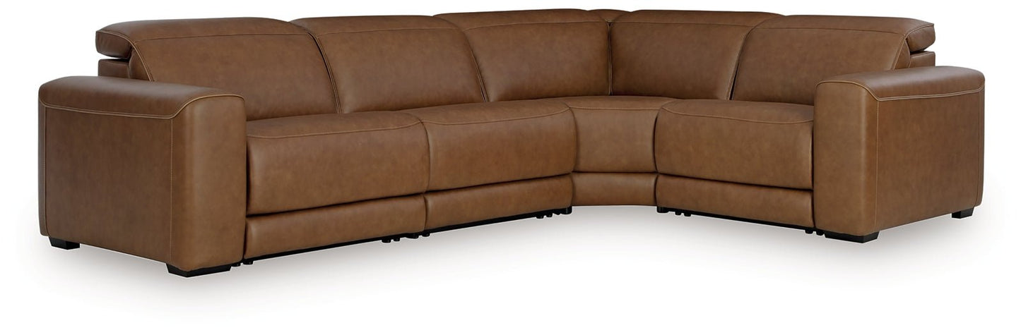 Magic Man 4-Piece Power Reclining Sectional Signature Design by Ashley® Living Room