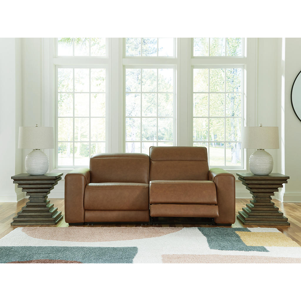 Magic Man 2-Piece Power Reclining Sectional Loveseat Signature Design by Ashley® Living Room