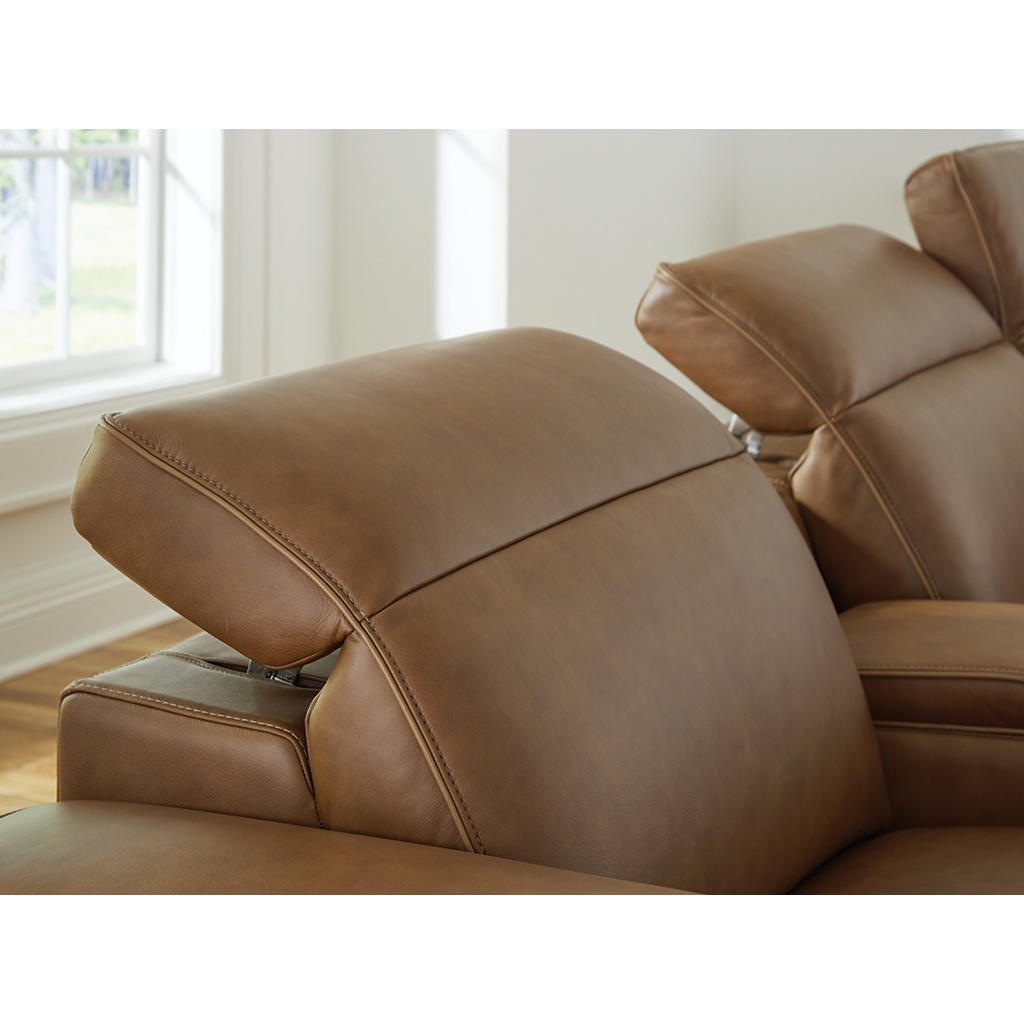 Magic Man 6-Piece Power Reclining Sectional with Console Signature Design by Ashley® Living Room