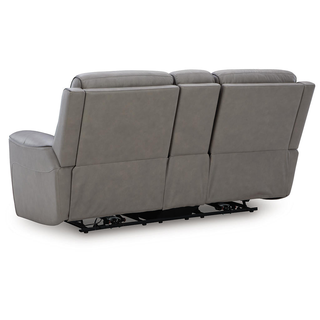 5Z-Comfort Power Reclining Loveseat with Console Signature Design by Ashley® Living Room