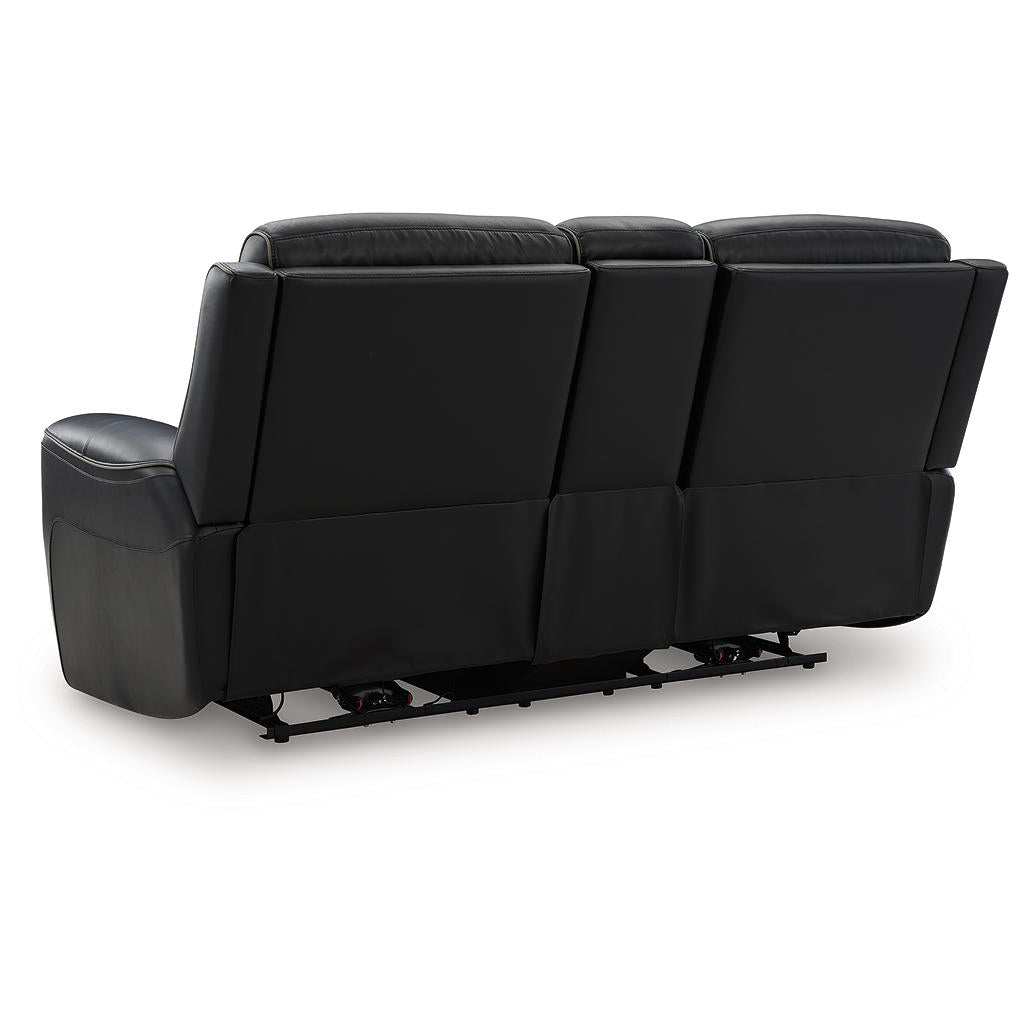 5Z-Comfort Power Reclining Loveseat with Console Signature Design by Ashley® Living Room