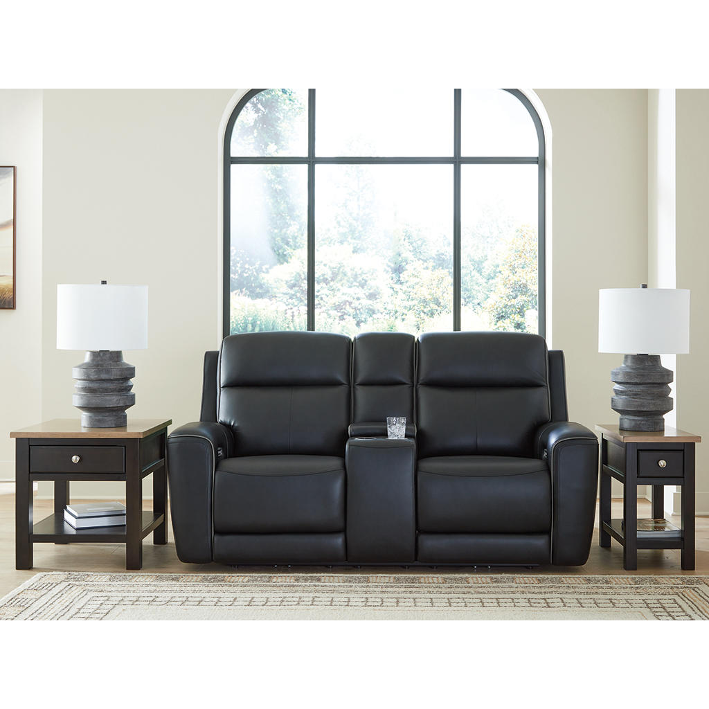 5Z-Comfort Power Reclining Loveseat with Console Signature Design by Ashley® Living Room
