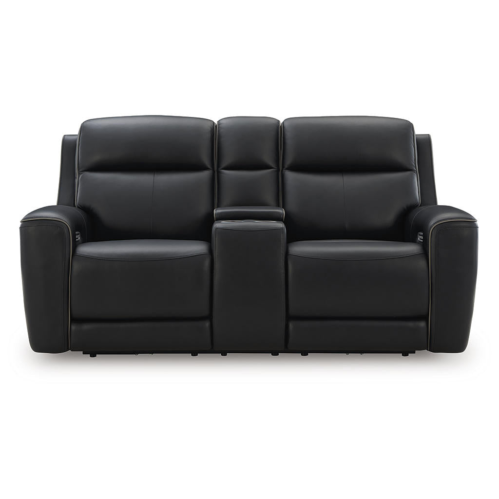 5Z-Comfort Power Reclining Loveseat with Console Signature Design by Ashley® Living Room