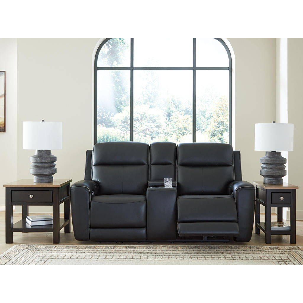 5Z-Comfort Power Reclining Loveseat with Console Signature Design by Ashley® Living Room