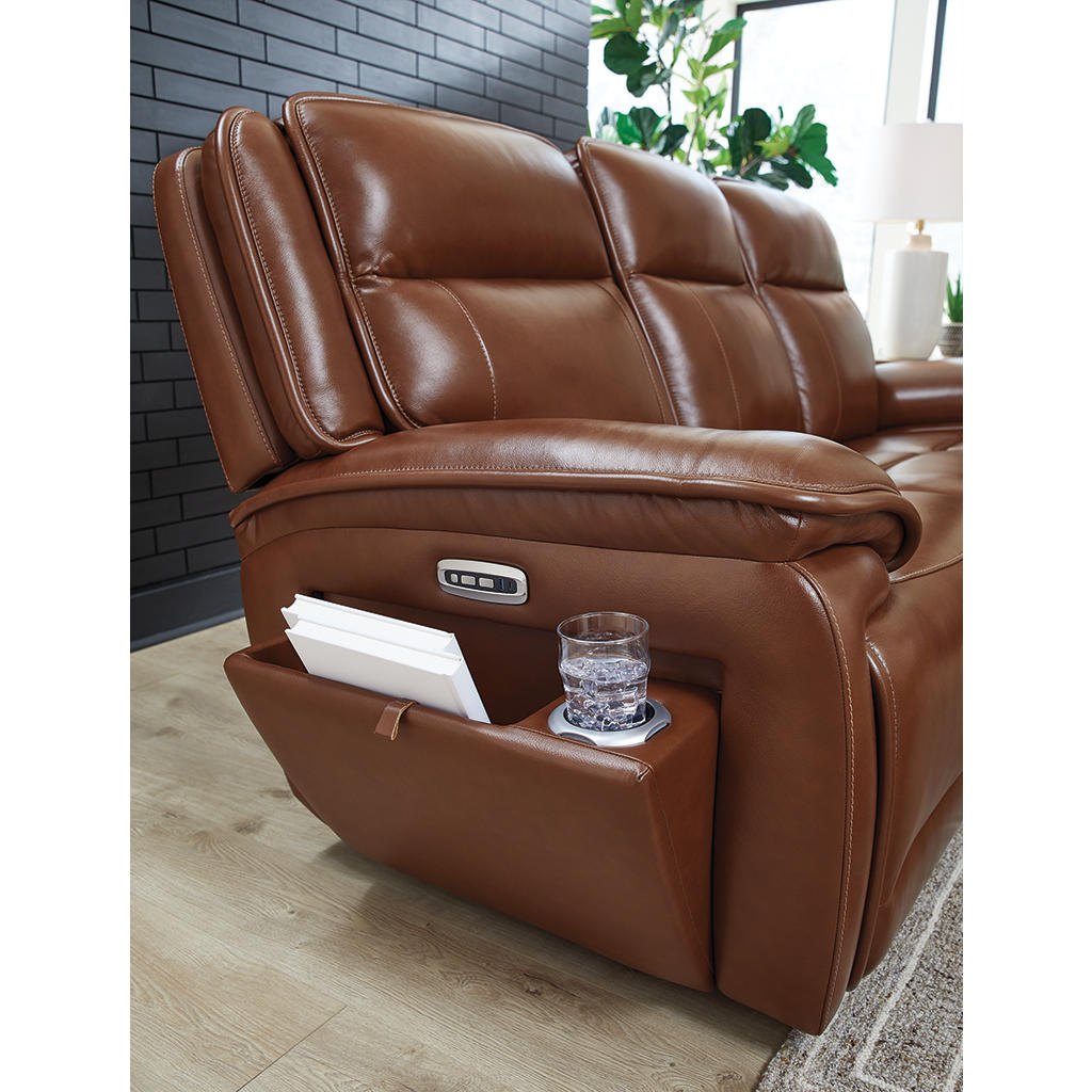 Healy Pier Power Reclining Sofa Signature Design by Ashley® Living Room