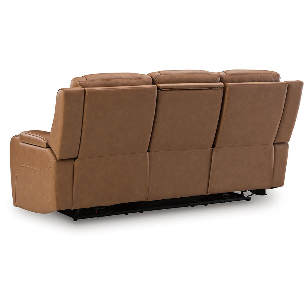 Knightington Power Reclining Sofa with Audio Seating Signature Design by Ashley® Living Room