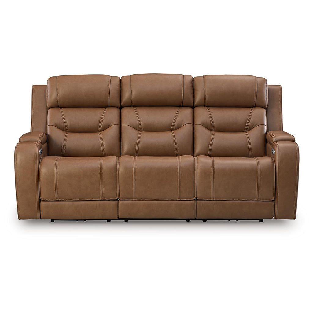 Knightington Power Reclining Sofa with Audio Seating Signature Design by Ashley® Living Room
