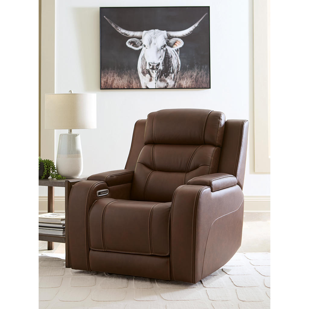 Knightington Power Recliner with Audio Seating Signature Design by Ashley® Living Room