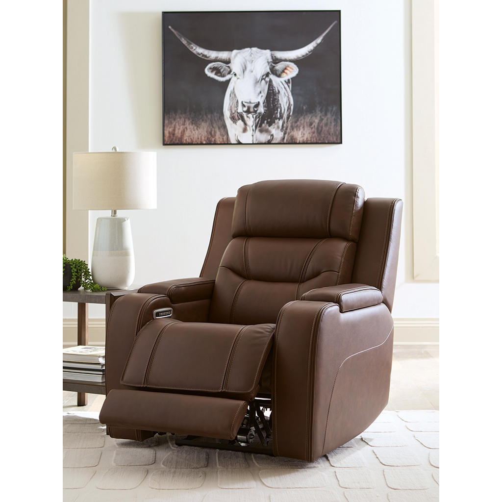 Knightington Power Recliner with Audio Seating Signature Design by Ashley® Living Room