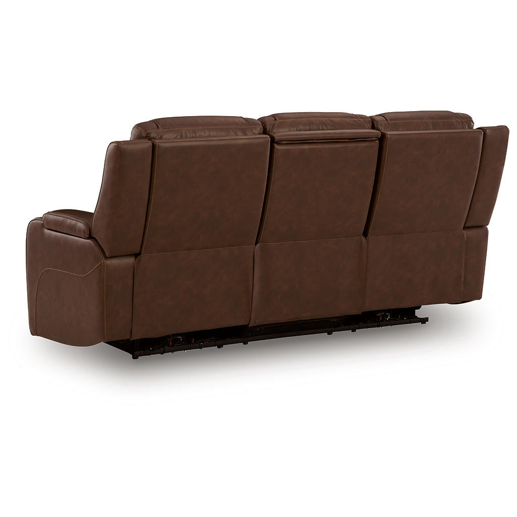 Knightington Power Reclining Sofa with Audio Seating Signature Design by Ashley® Living Room