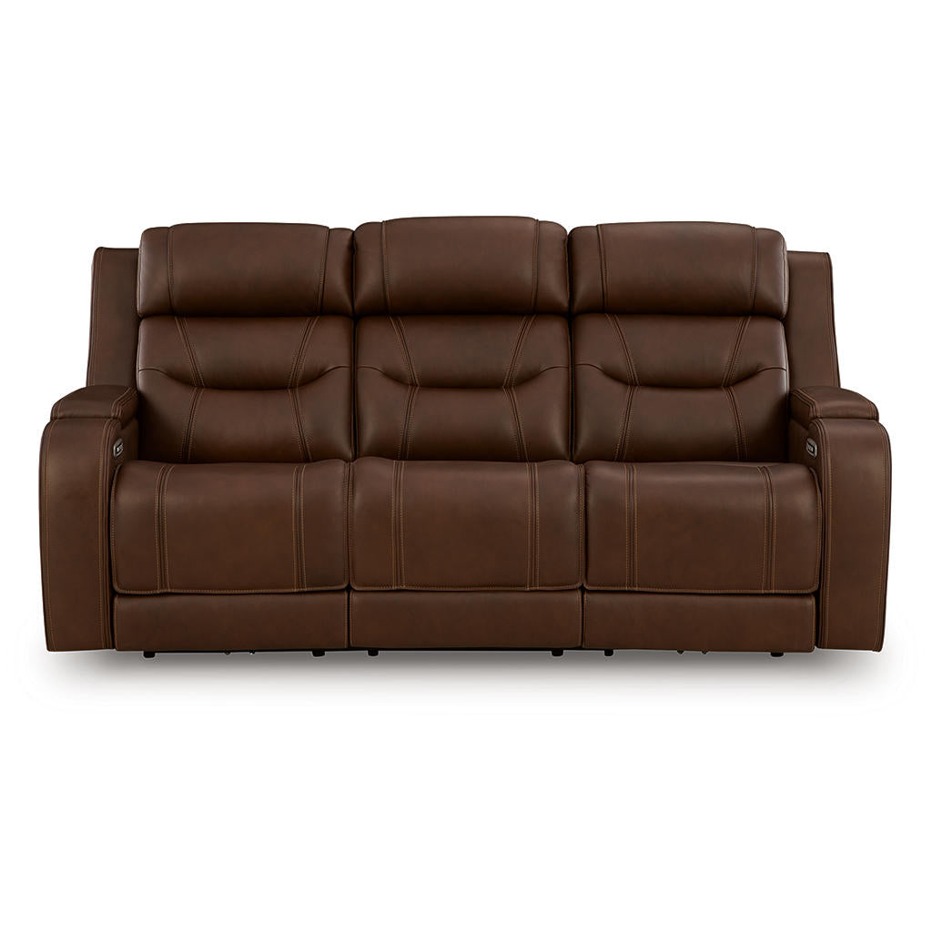 Knightington Power Reclining Sofa with Audio Seating Signature Design by Ashley® Living Room