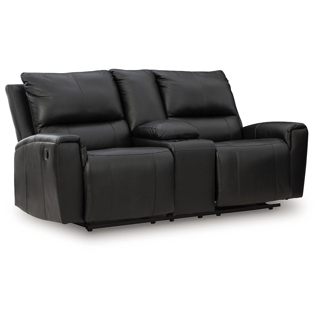 Glossmore Reclining Loveseat with Console Signature Design by Ashley® Living Room