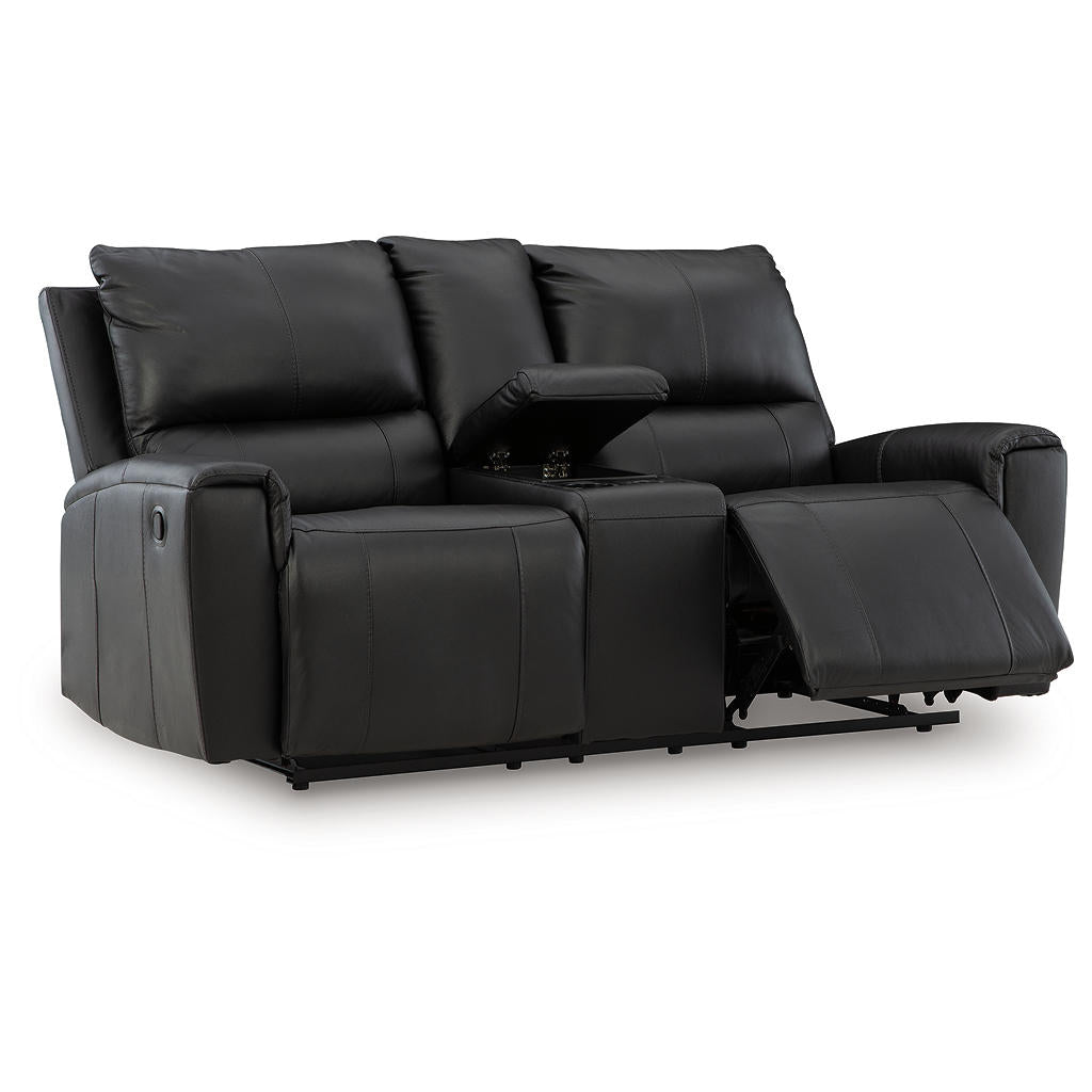 Glossmore Reclining Loveseat with Console Signature Design by Ashley® Living Room