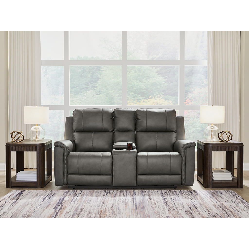 Bleckley Power Reclining Loveseat with Console Signature Design by Ashley® Living Room